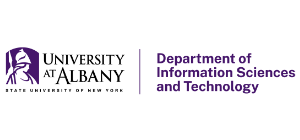 University at Albany Department of Information Sciences and Technology Logo